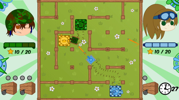 Скриншот из Racing Tanks!