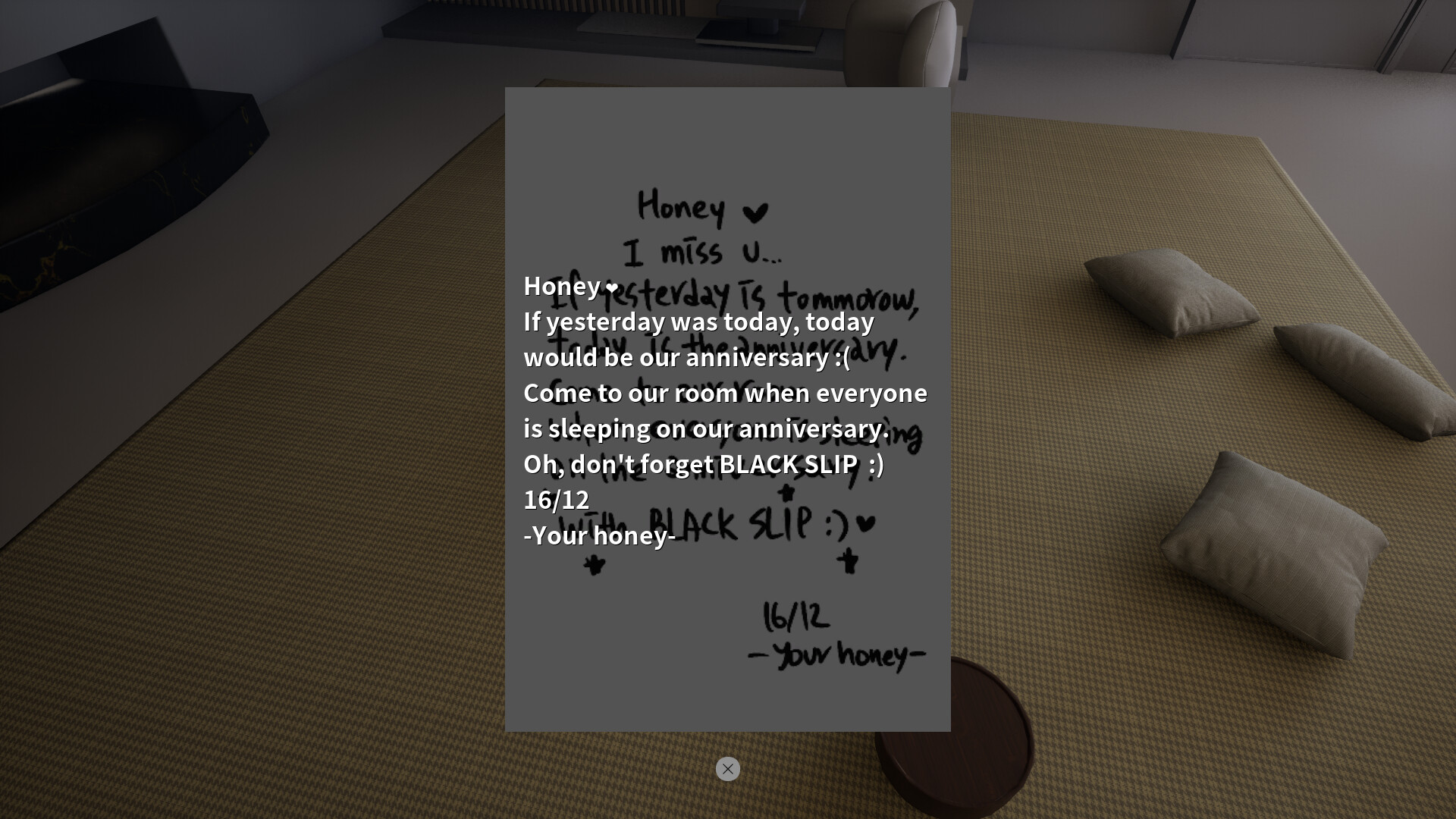 Shh! This is a mystery game! But watch out for spoilers Demo #3