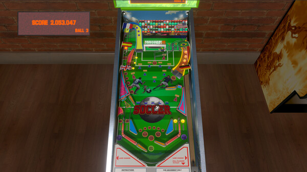 Скриншот из World Soccer Pinball