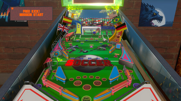 Скриншот из World Soccer Pinball