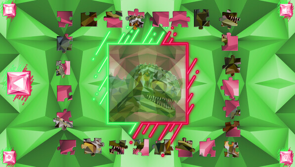 Скриншот из Poly Jigsaw: Dinosaurs
