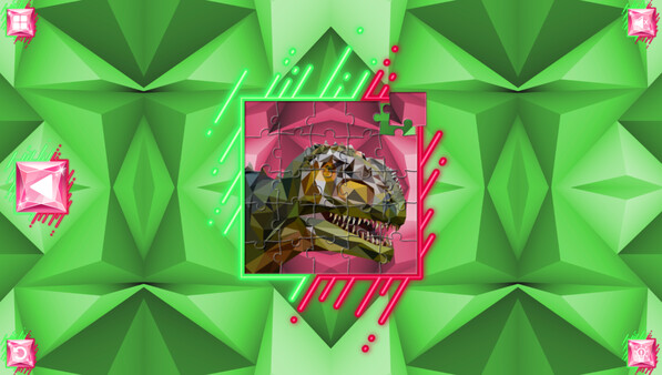 Скриншот из Poly Jigsaw: Dinosaurs