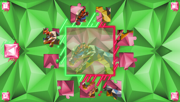 Скриншот из Poly Jigsaw: Dinosaurs
