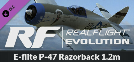 RealFlight Evolution - E-flite P-47 Razorback 1.2m banner image