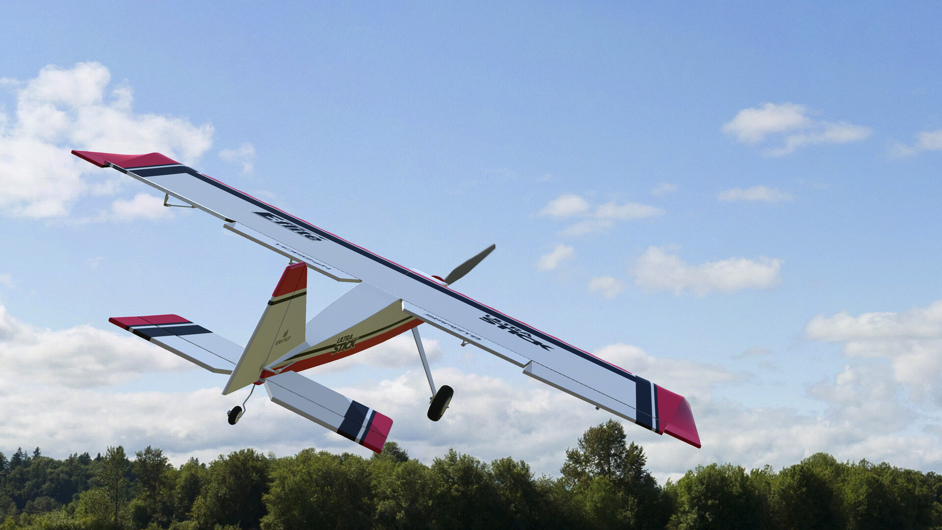 RealFlight Evolution - E-flite Ultra Stick SWS (Sport Wood Series) 1.1m #3