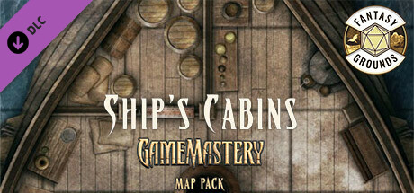 Fantasy Grounds - Pathfinder RPG - GameMastery Map Pack: Ship's Cabin