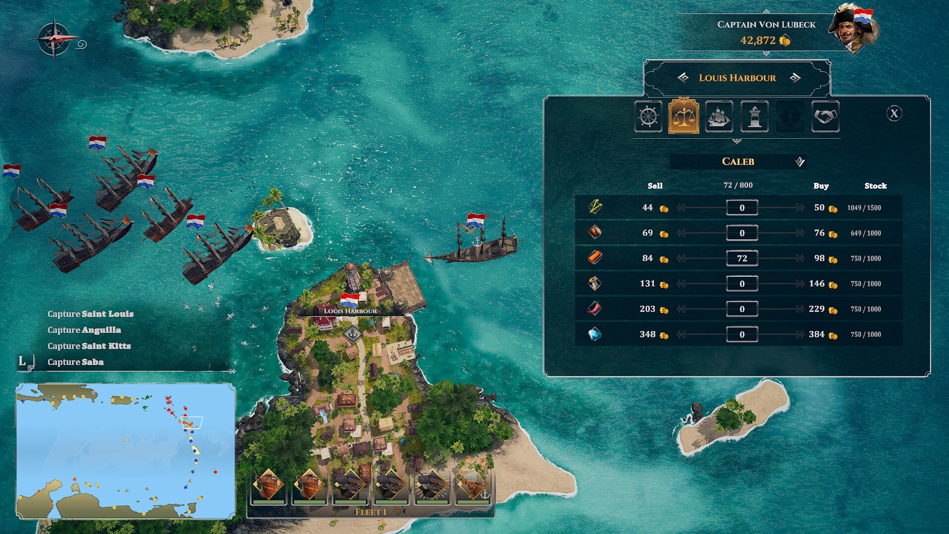 Corsairs - Battle of the Caribbean Featured Screenshot #1