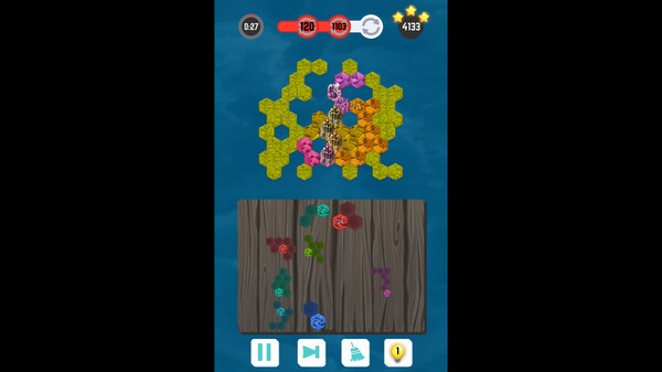 Скриншот из Hexa Puzzle Saga