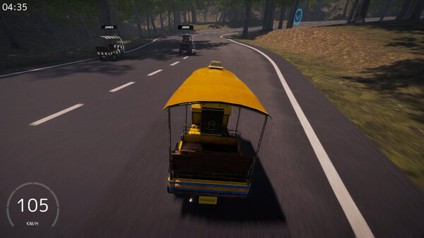 Скриншот из Tuk Tuk Race