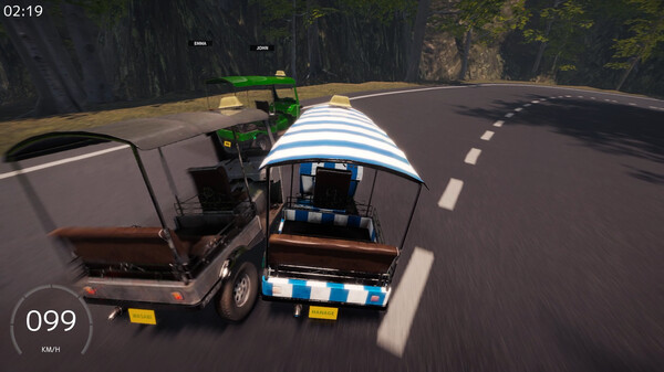 Скриншот из Tuk Tuk Race