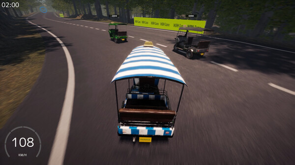 Скриншот из Tuk Tuk Race
