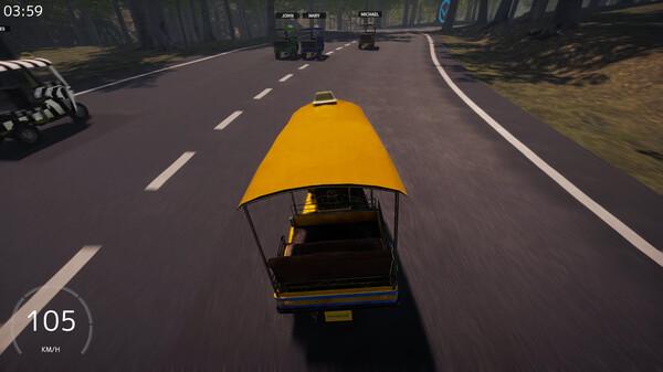 Скриншот из Tuk Tuk Race