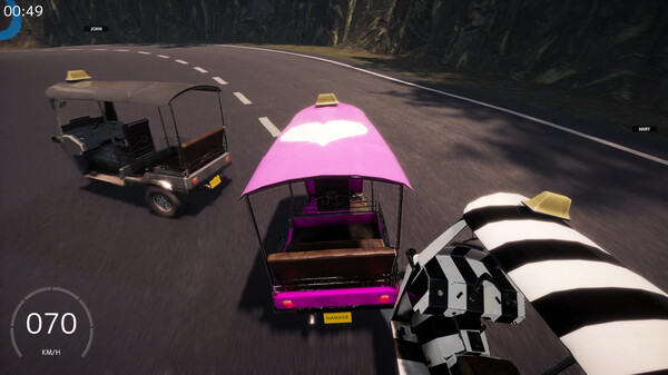 Скриншот из Tuk Tuk Race