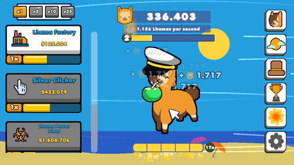 Скриншот из Lhama Clicker Prologue