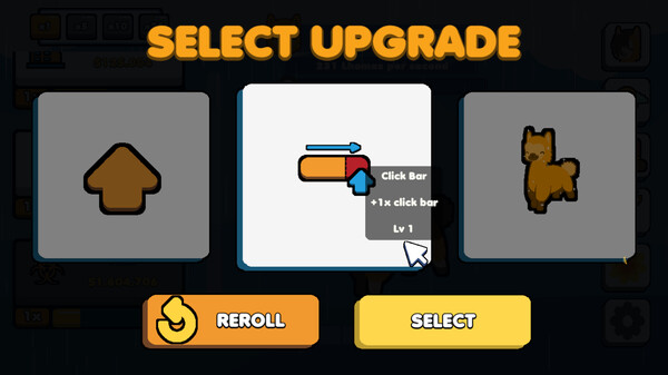 Lhama Clicker Prologue game for Linux 1