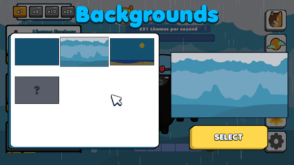 Скриншот из Lhama Clicker Prologue