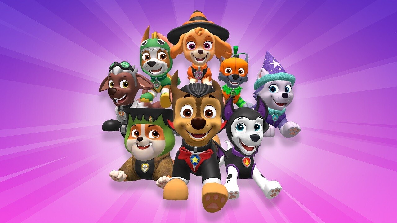 Mundo da PAW Patrol Patrulha Canina - Halloween - Pacote de roupas