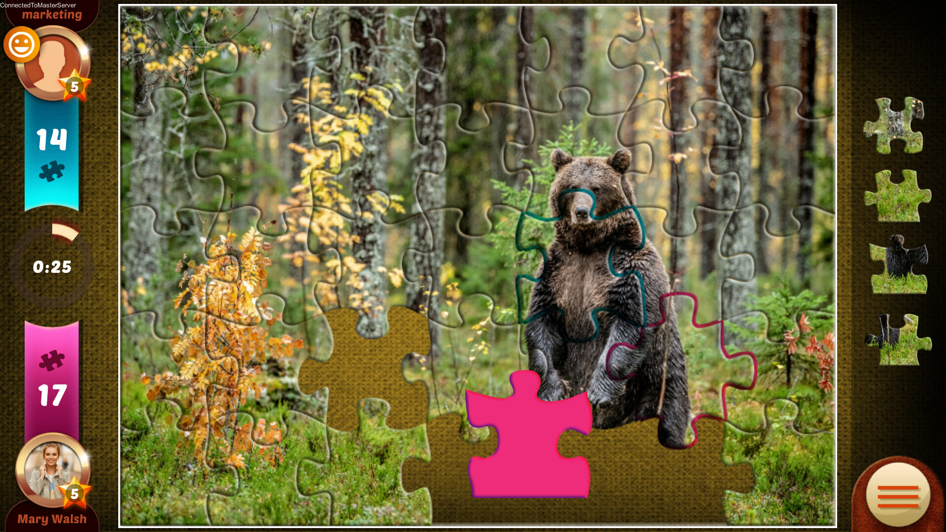 Hidden Shapes Animals - Jigsaw Puzzle Game, PC Steam Jogo