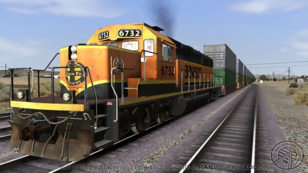 Train Simulator: BNSF ES44AC & SD40-2 Loco Add-On for steam