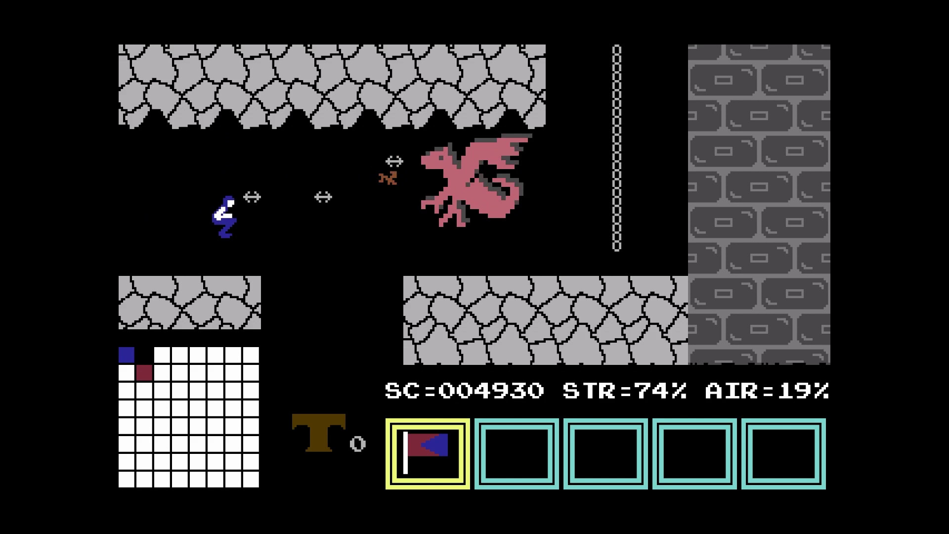 Hero of the Golden Talisman (C64/CPC) screenshot 1