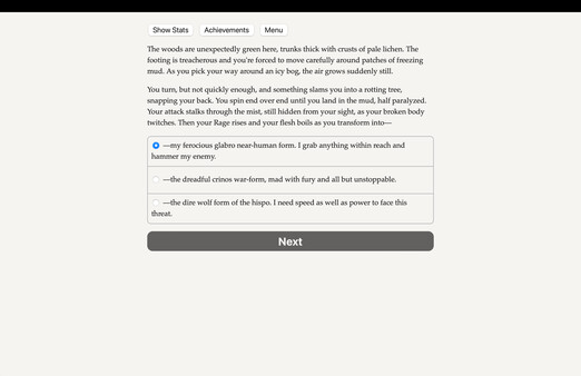 Werewolf: The Apocalypse — The Book of Hungry Names game for Linux 1