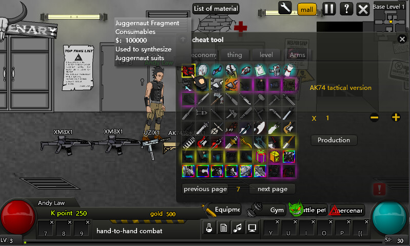 Crazy Flasher 7 Mercenary Empire(stand-alone Version)official modifier screenshot screenshot 1