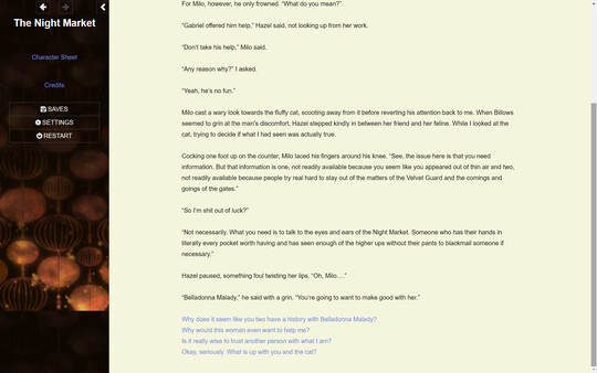 Скриншот из The Night Market