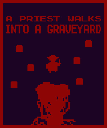 A Priest Walks Into a Graveyard