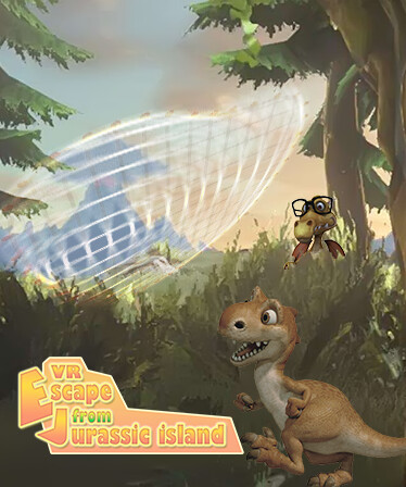 VR Escape From Jurassic Island
