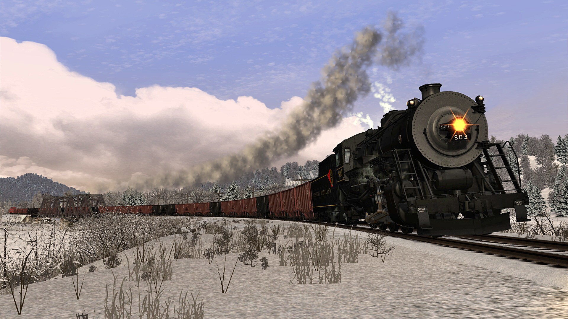 Train Simulator: Western Maryland H-9 Class no Steam