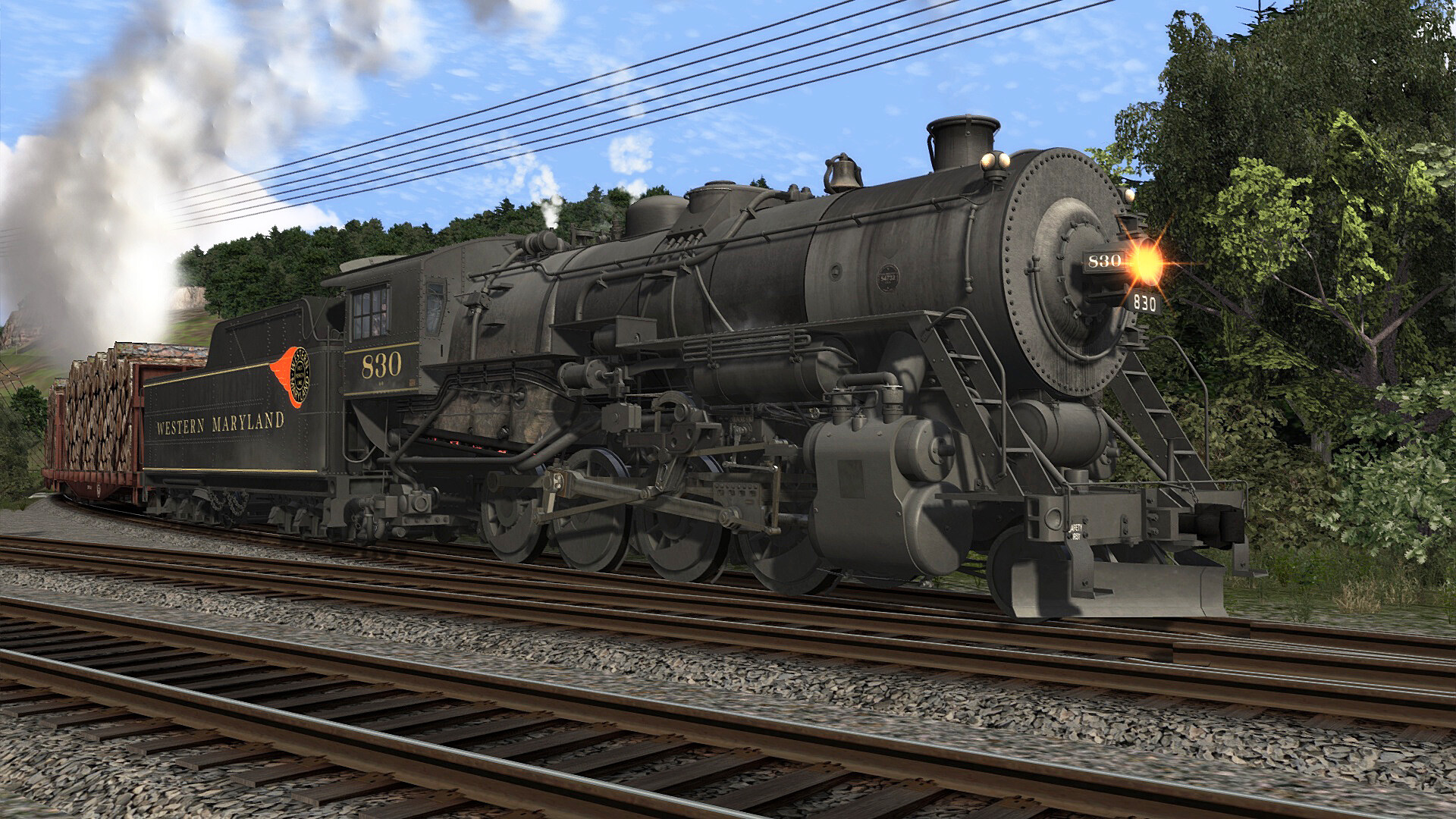 Train Simulator: Western Maryland H-9 Class no Steam