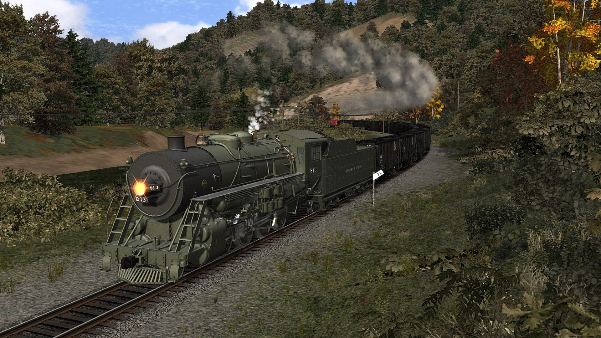 Train Simulator: Western Maryland H-9 Class no Steam