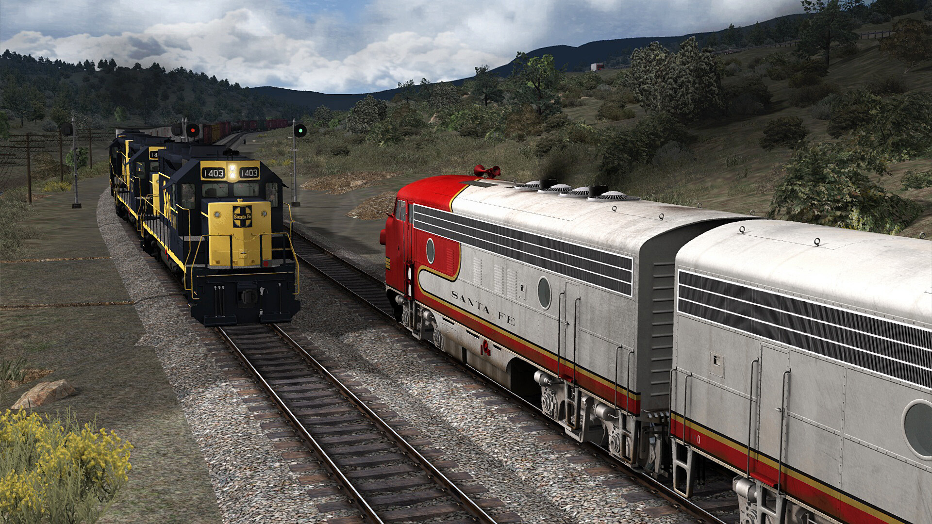 Train Simulator: AT&SF Scenario Pack 01 on Steam