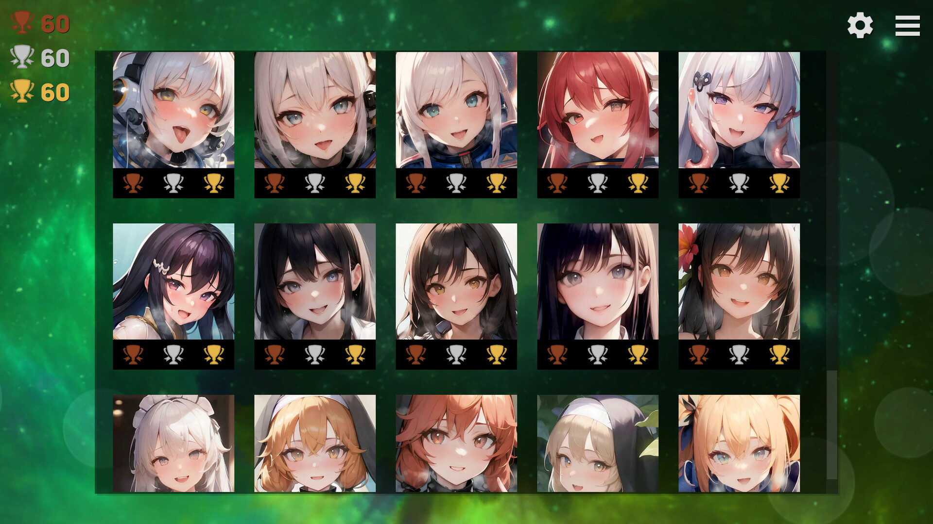 Art-Therapy: Portraits - Hentai Pack PC gameplay screenshot 2 of 5