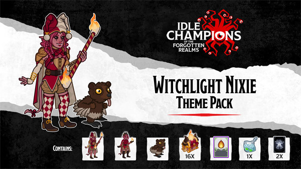 Idle Champions - Witchlight Nixie Theme Pack