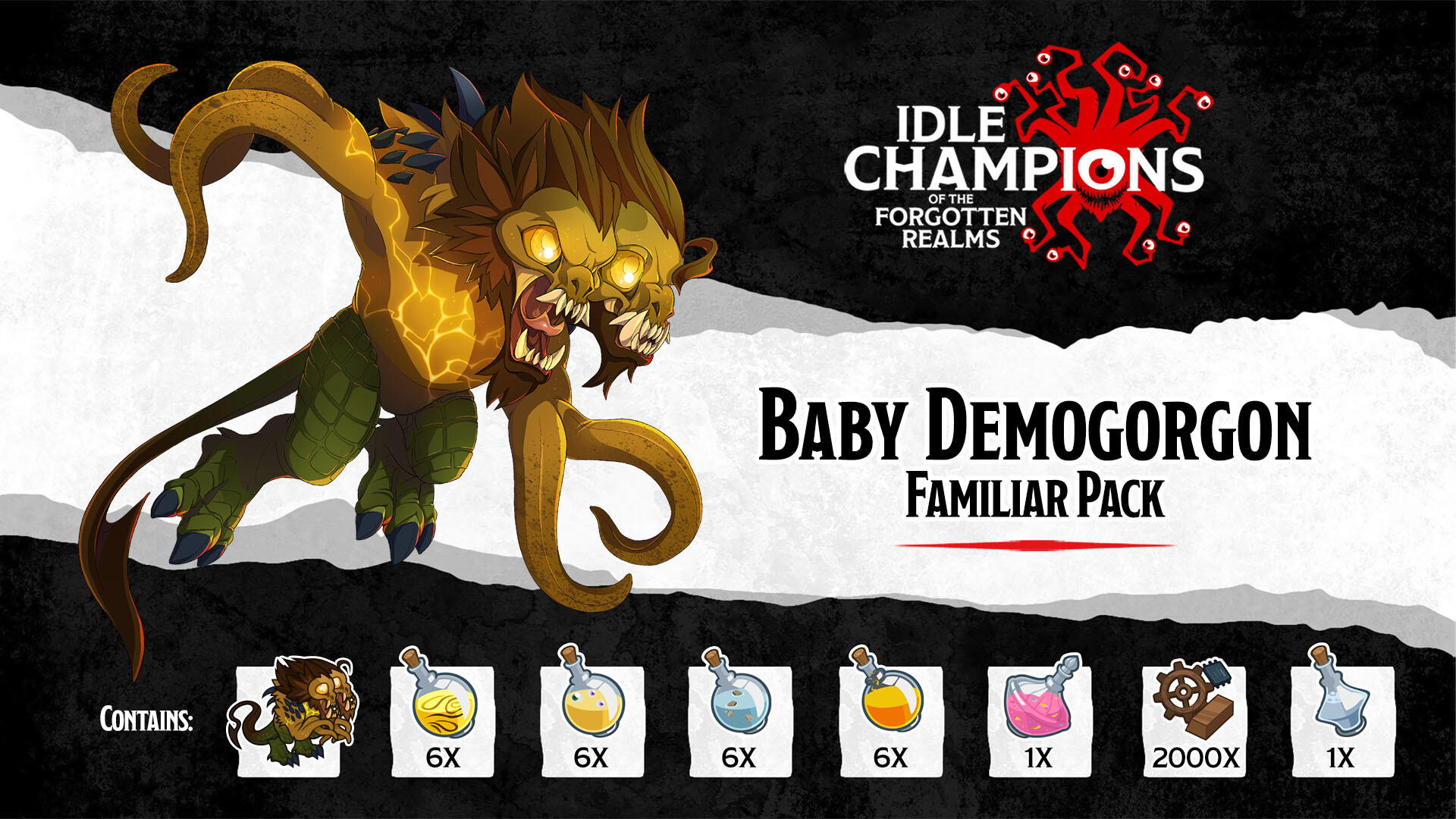 Idle Champions - Baby Demogorgon Familiar Pack Featured Screenshot #1