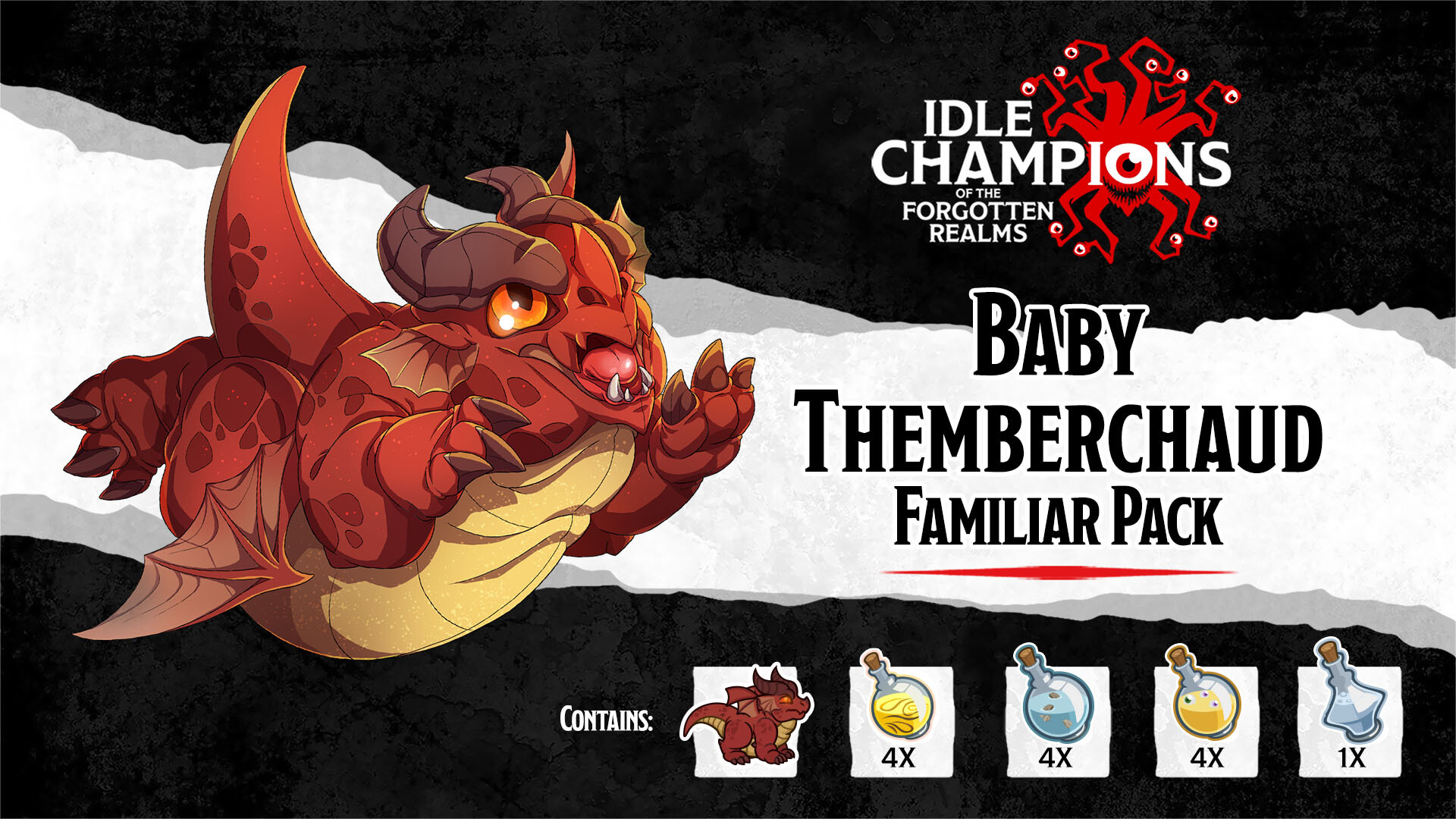 Idle Champions - Baby Themberchaud Familiar Pack Featured Screenshot #1