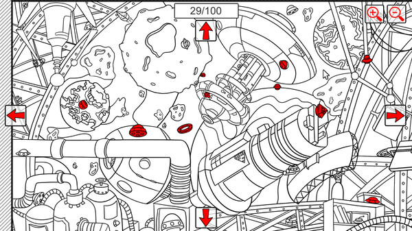 SEARCH ALL - UFO game for Linux 1