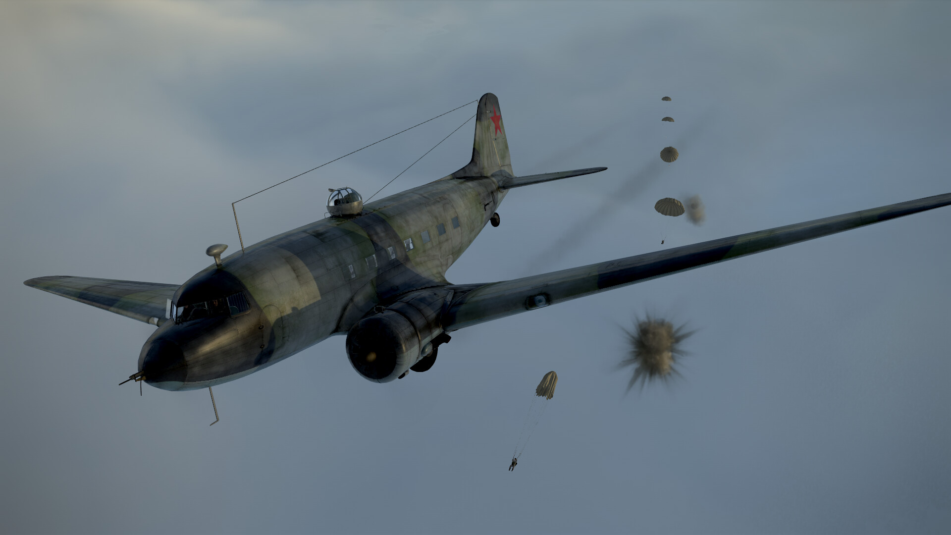 IL-2 Sturmovik: Lisunov Li-2 Collector Plane screenshot screenshot 2