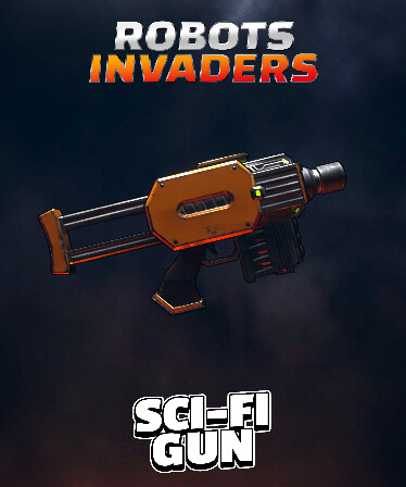 Robots Invaders - Sci-fi Gun