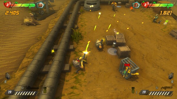 Скриншот из Squid Commando