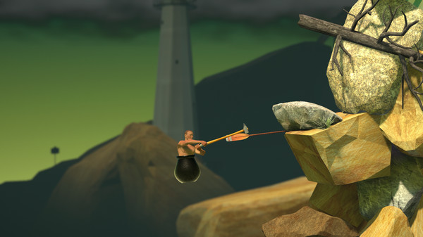 Getting Over It with Bennett Foddy capture d'écran