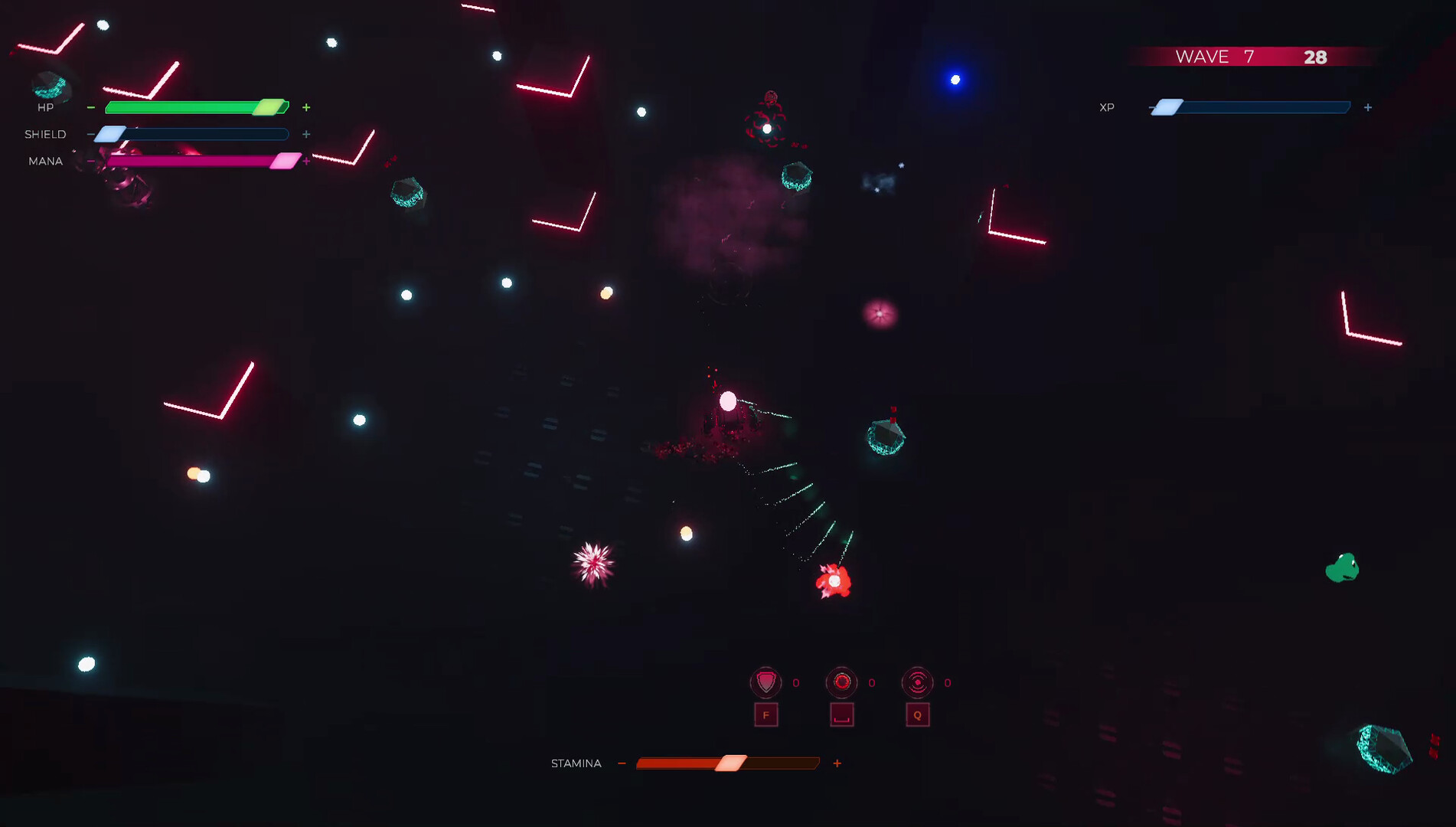 Hexagon Survivors screenshot 1