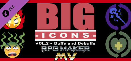 RPG Maker MV - Big Icons Vol.2 - Buffs and Debuffs