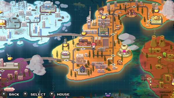 Скриншот из Pixel Cafe