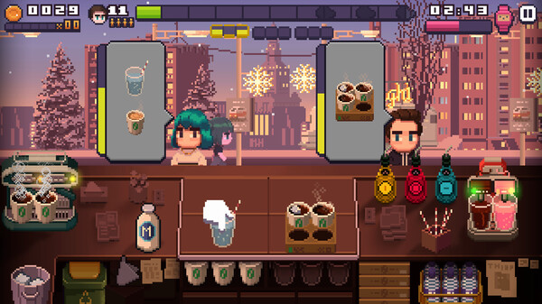 Скриншот из Pixel Cafe