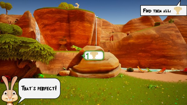 Hidden Bunny game for Linux 1