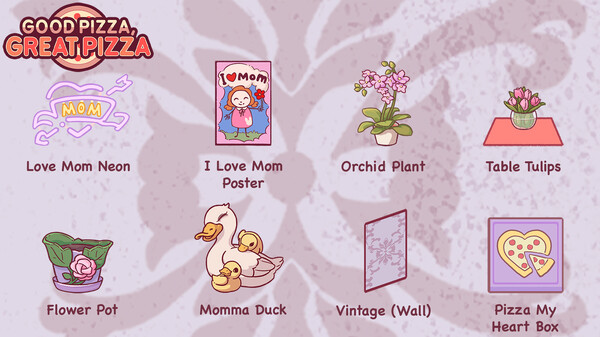 Good Pizza, Great Pizza - Orchid Dreams Set - Mother's Day 2021 for steam Good Pizza, Great Pizza - Orchid Dreams Set - Mother's Day 2021 for steam