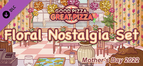 좋은 피자, 위대한 피자 - 플로럴 노스탤지어 세트 - 2022 어머니의 날 