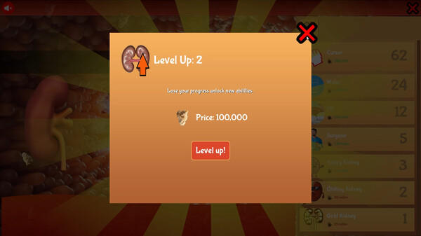 KIDNEY STONE Clicker game for windows Pc 1